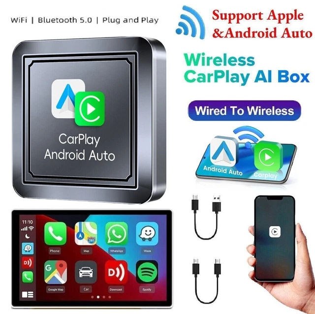 Adattatore Wireless CarPlay Per IPhone - IJEUF Plug & Play, Mini Compatto, Connessione Stabile, Per Auto Con CarPlay Di Fabbrica E IOS 10+
