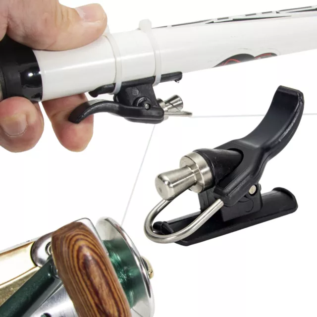 SEA FISHING CASTING Trigger Cannon Clip Thumb Button Fixed Spool Casting  Aid $14.99 - PicClick AU