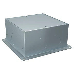 Unica System+ - Boite d'encastrement beton pour Boitier sol M INS52001