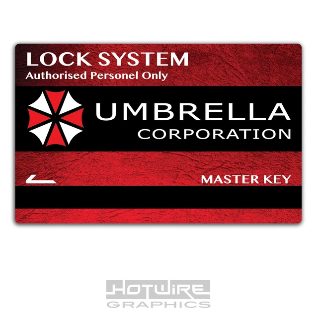 PLASTIC ID CARD (TV & Video Game Prop) RESIDENT EVIL Red Key Access Card PVC £4.99 PicClick UK