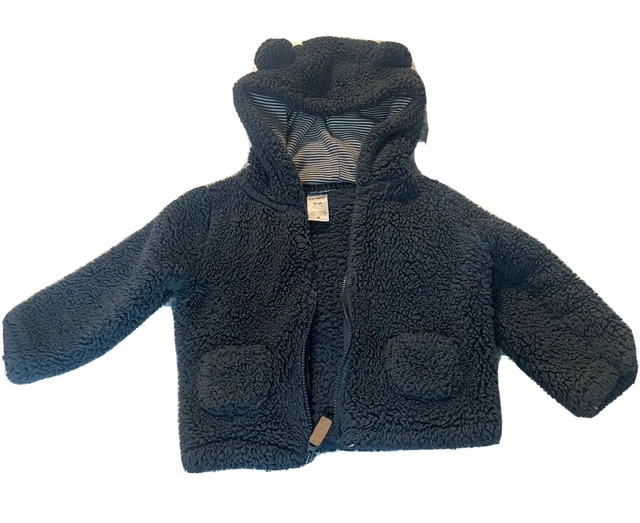 Carters Baby Boy 9 months fleece jacket