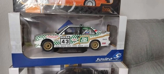 BMW E36 M3 Coupé Works Drift Polizei 1991 - 1:18 Solido S1803915
