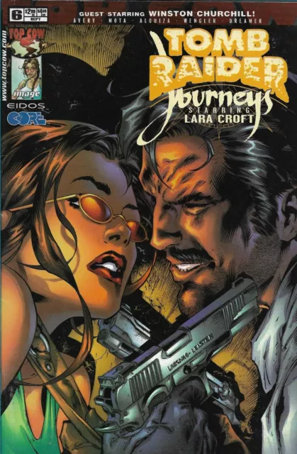 Tomb Raider Journeys Lara Croft Issue 6 Comic Top Cow Eidos Core