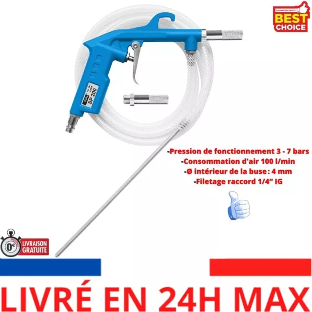 Güde Pistolet de Sablage SP 200 Sableuse Spray Mechine Alimentation ‎Air comprim