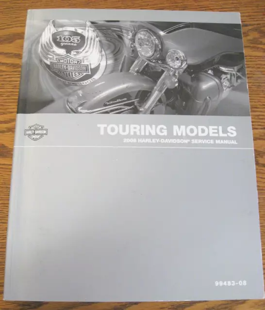 2008 Harley-Davidson TOURING SERVICE Shop MANUAL, Electra Glide Road King Xlnt+