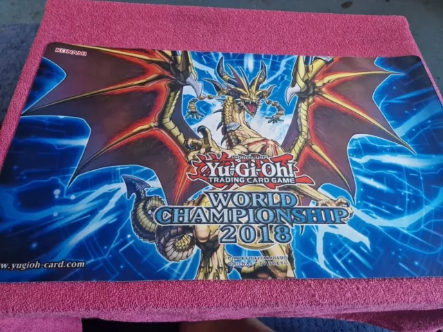 Yugioh World Championship 2018 Celebration Sanctity of Dragon Playmat