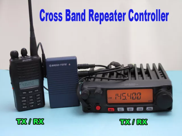 Cross Band Full Duplex Repeater Controller for all Band & all Type Radio
