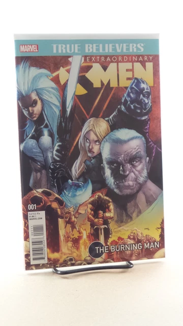 True Believers Extraordinary X-Men Burning Man #1 Marvel Comics Marvel Comics