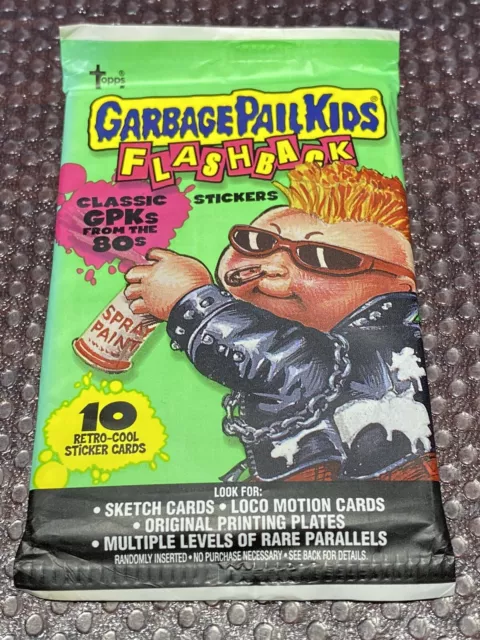 Topps Garbage Pail Kids Flashback Series 1 2010 Retail Hobby Pack - Sealed