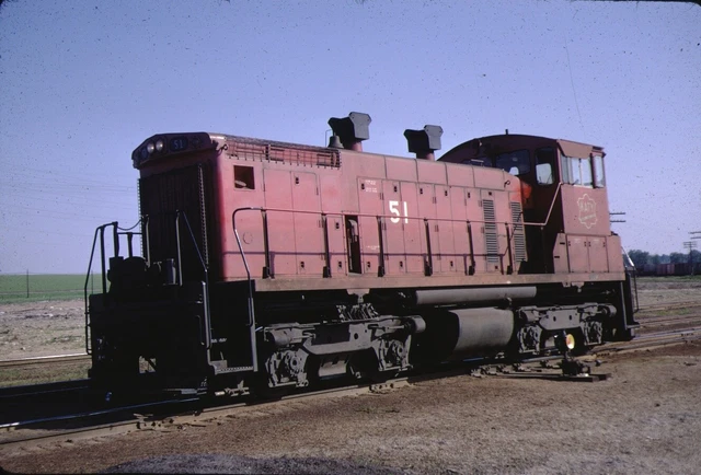 MKT Katy EMD SW1500 Kodachrome original Kodak Slide