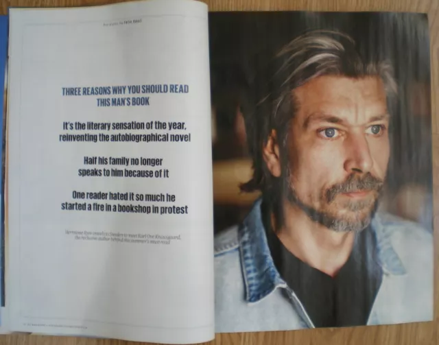 Karl Ove Knausgaard - ES magazine – 25 July 2014