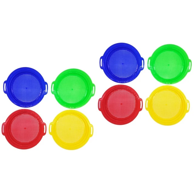 8 pz setaccio in plastica pavimento giocattoli neonato bambini bambini bambini