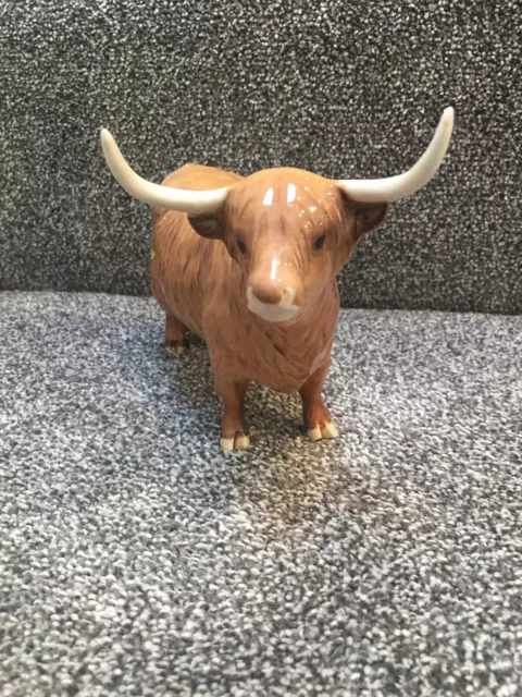 Beswick Highland Cow - One Horn Restored