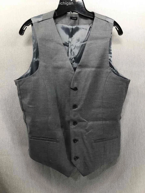 J. Ferrar Grey Formal Wear Vest Men's Size Medium w/ Tag