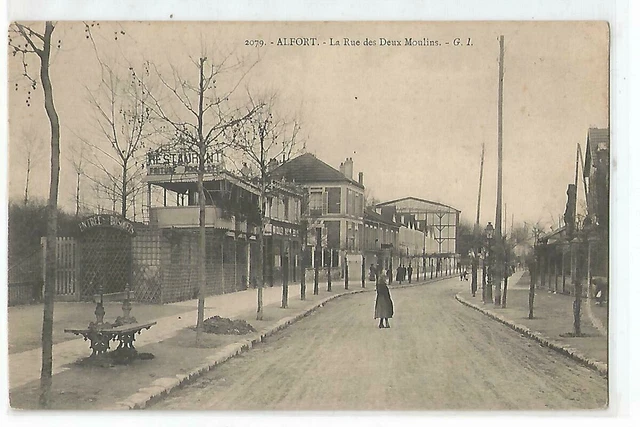 94 Alfort , La Rue Des Deux Moulins
