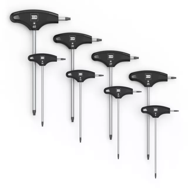 TORX® T-Griff Schraubendreher Set 8tlg, TX9–40, mit HybridTouch (INBUS® 74124)