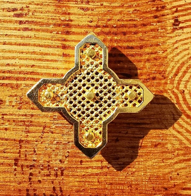 Pendentif Croix Du Bon Pasteur En Bois D'Olivier | 5x3 Cm | Fabrication Italienne | Symbolique Chrétienne | Cordon Inclus