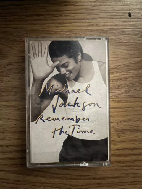 Michael Jackson remember the time single cassette