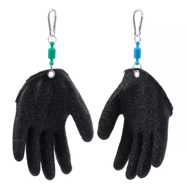 2-PIECE SET NON-SLIP Fishing Gloves, Fishing Gloves Anti-Slip