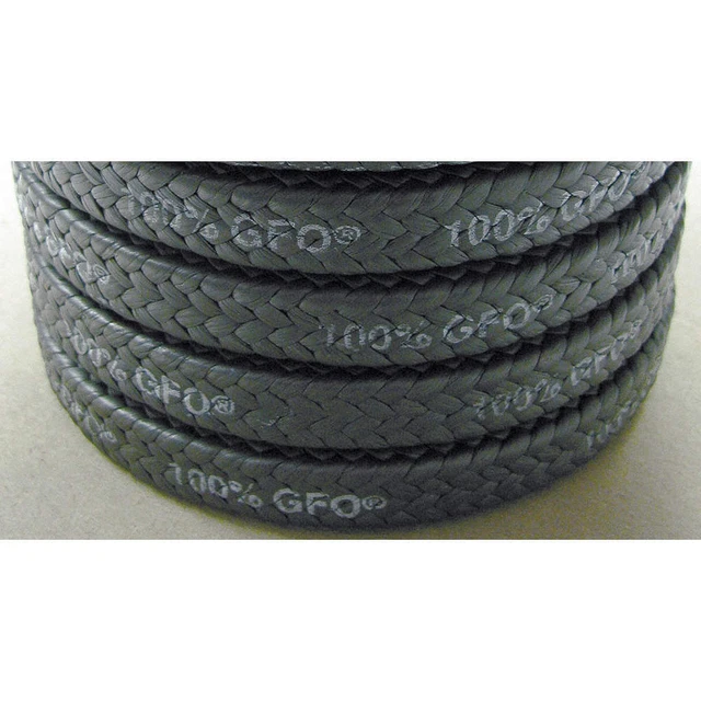 PALMETTO PACKING 1389 Packing Seal,1 sq. in.,5 ft.
