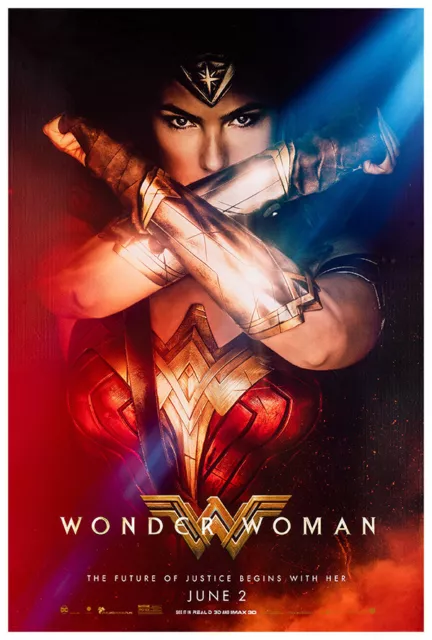 Wonder Woman (2017) - Gal Gadot - DC Universe - Movie Poster - Teaser #3