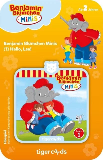 tigercard - Benjamin Blümchen Minis - Hallo Lea