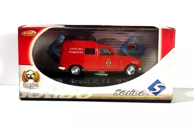 Solido 1/43 Renault 4 R4 F4 Pompiers