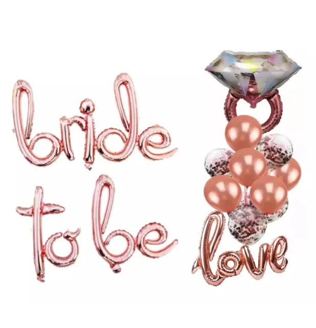 Bride To Be Hens Party Bridal Shower Decorations Engagement Balloons Banner
