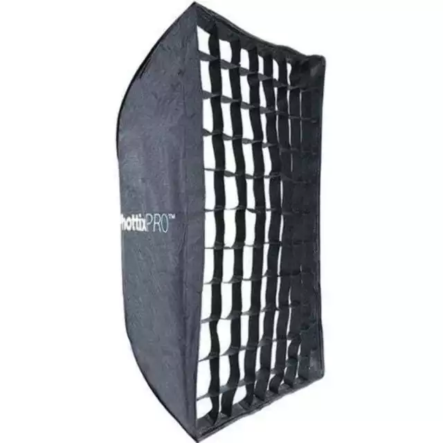 Phottix Easy Up HD Umbrella Softbox with Grid 24x35in (60x90cm) and Varos PRO S