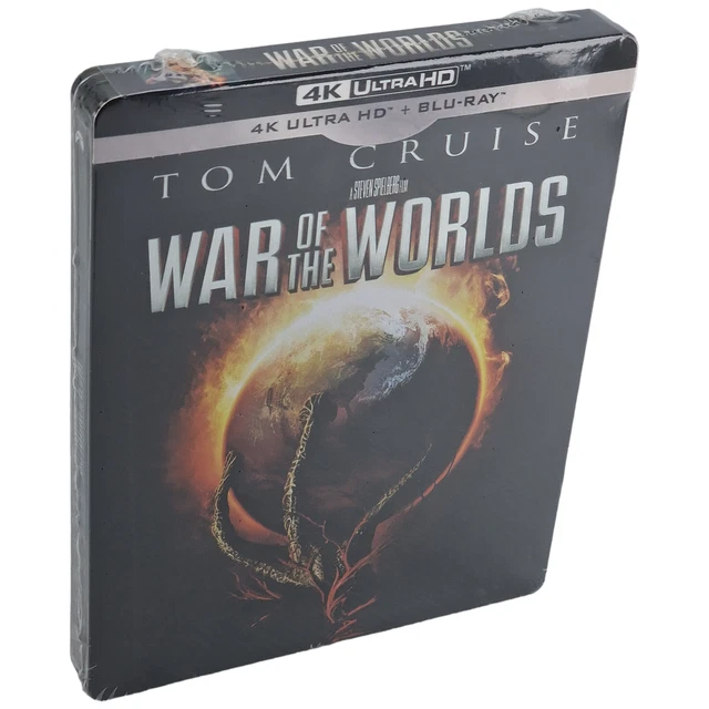 War of the Worlds Blu-ray 4K Ultra HD SteelBook Zavvi Zone Free____VF