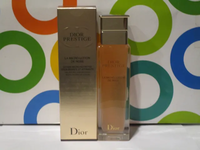 Christian Dior ~ Dior Prestige La Micro Lotion De Rose ~ 5 Oz