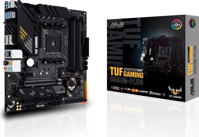 ASUS TUF Gaming B550M-Plus Mainboard AMD Ryzen B550 Sockel AM4 µATX M.2 DDR4