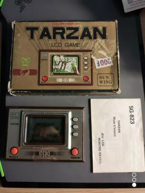 Sunwing LCD Game TARZAN SG-823 de 1982
