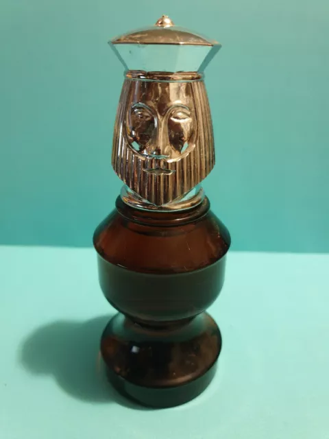 Avon Bottle 🎁 King Chess Piece (EMPTY) 1970s 🎁 FAST POST
