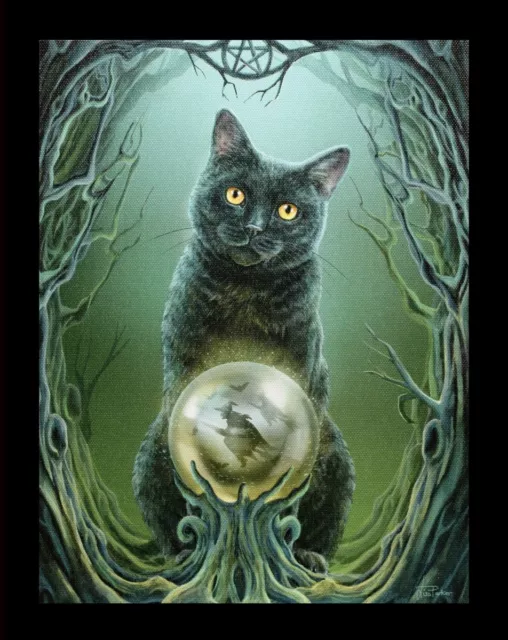 Kleine Leinwand mit Katze - Rise of the Witches - Lisa Parker Fantasy Poster