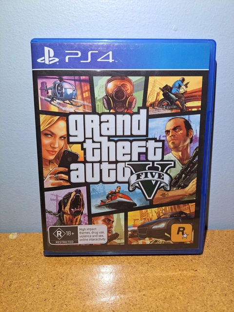 Grand Theft Auto 5 PS4 - PlayStation 4 ( GTA V Ps4) : Video Games 