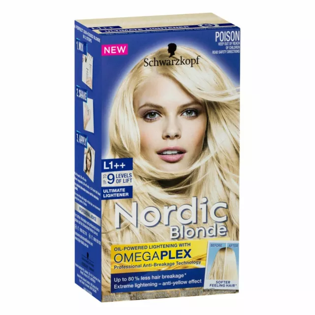 Schwarzkopf Nordic Blonde L1++ Ultimate Lightener - 1 Pack