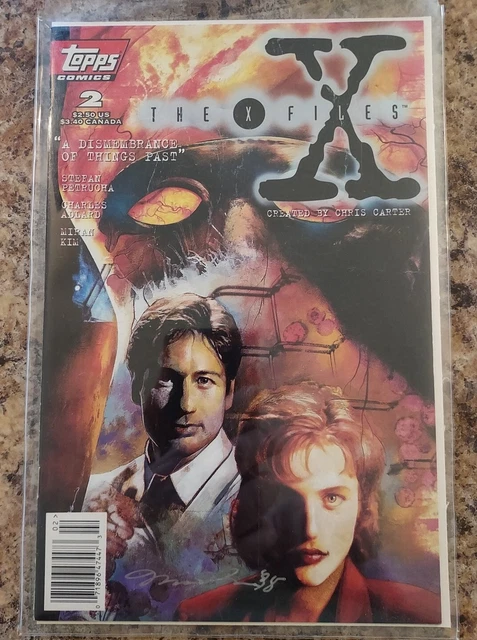 The X-Files #2 Topps Comics 1st Print 1995 Signed By Miran Kim W/Certificate