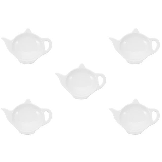 5 pz bustine di tè delicate montagne russe ceramica supporto bustine di tè domestiche bustine di tè TSEE