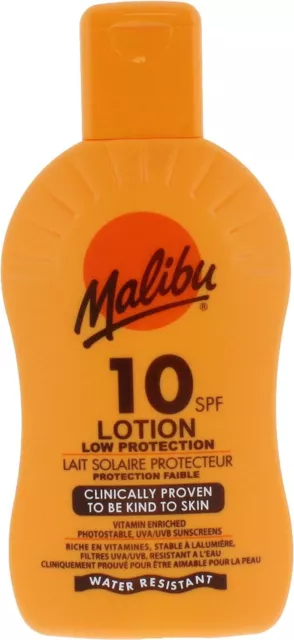 Malibu Protective Sun Lotion with SPF10 200 ml