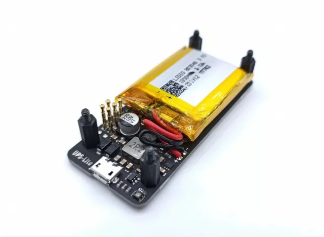 UPS-Lite Power Board With 1000mAh Polymer Lithium Battery For Raspberry Pi Zero