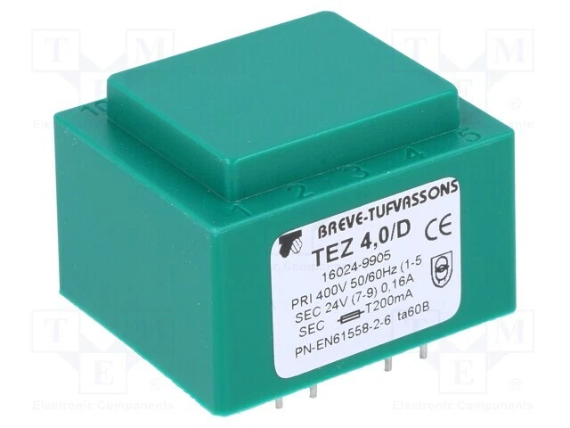 Transformator: überzogen TEZ4/D400/24V /E1DE