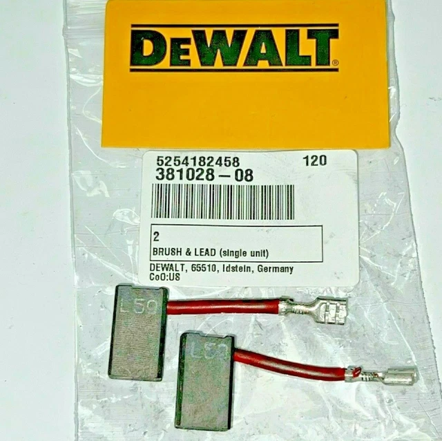381028-02 Carbon Brush Replacement For DeWALT Saws