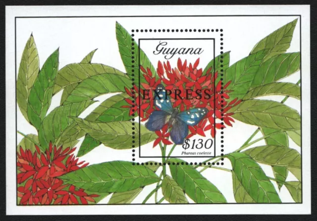 Guyana 1989 - Mi-Nr. Block 53 ** - MNH - Schmetterlinge / Butterflies