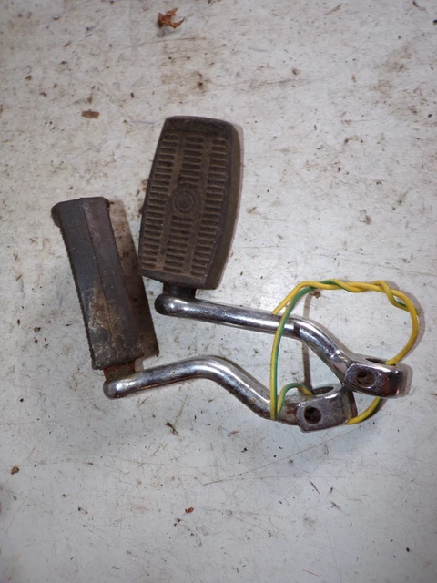 Paire De Pédales Vélo Ville Peugeot Motobécane – Neuves D'époque – NOS