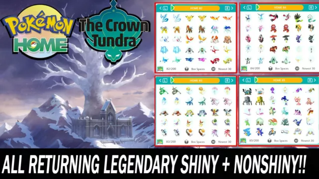 All 11 Shiny 6IV Ultra Beasts Crown Tundra Pokemon with Master