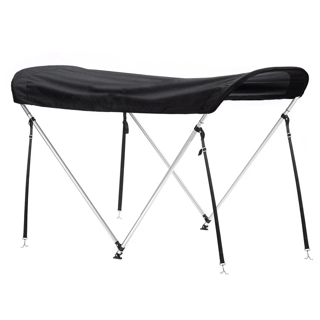 BONNY - Bimini/Tendalino parasole con struttura cromata per barche vetroresina