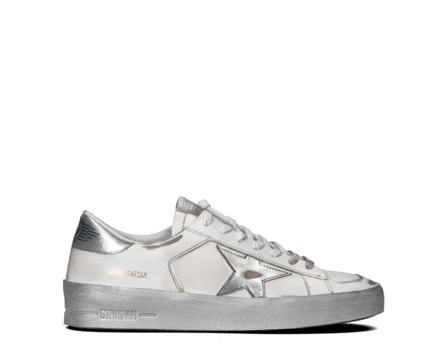 SCARPE GOLDEN GOOSE Uomo Sneakers trendy BIANCO Pelle naturale