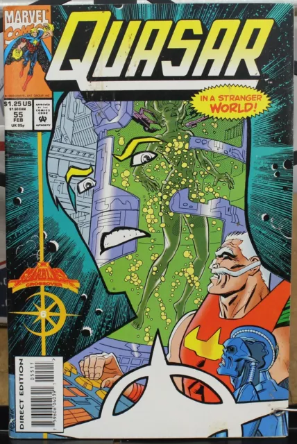 Quasar: In a Stranger World! NO. 55 Feb Marvel Comics