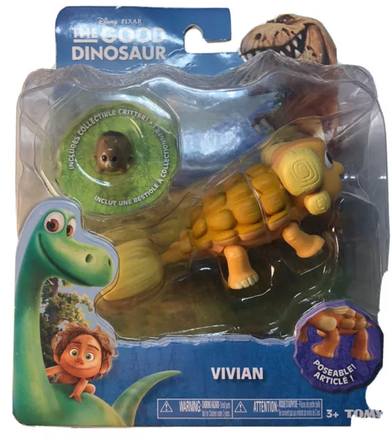 The Good Dinosaur Action Figure VIVIAN Critter Disney Pixar NEW SEALED Poseable